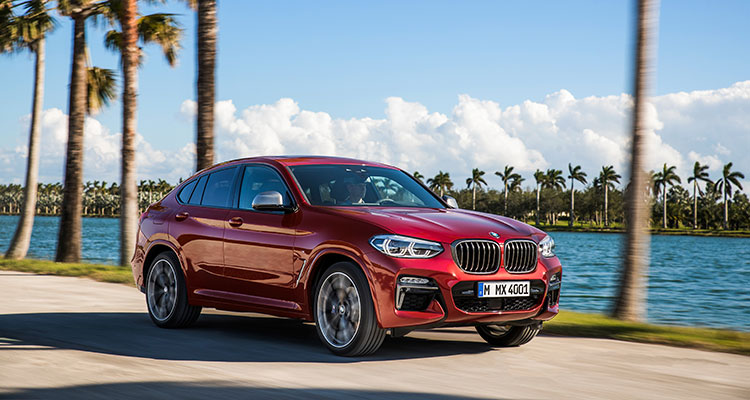 BMW X4 front