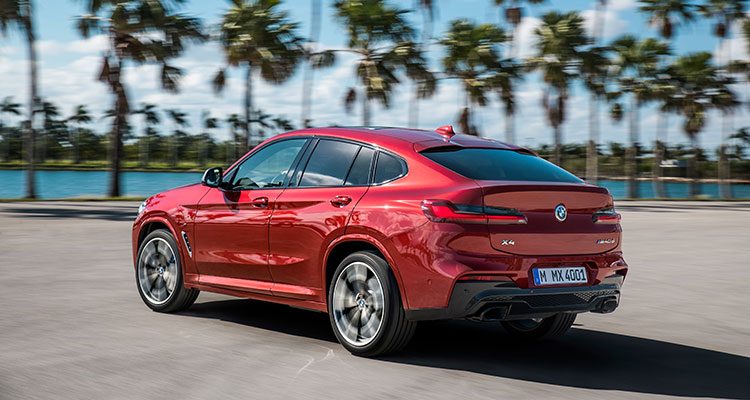 BMW X4 rear