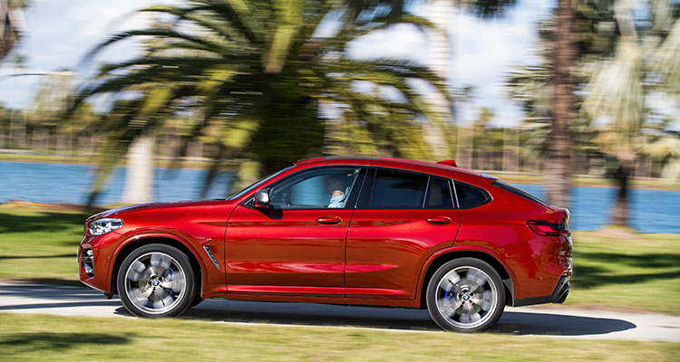 BMW X4 side