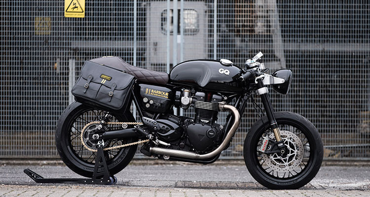 Barbour International Triumph Thruxton R