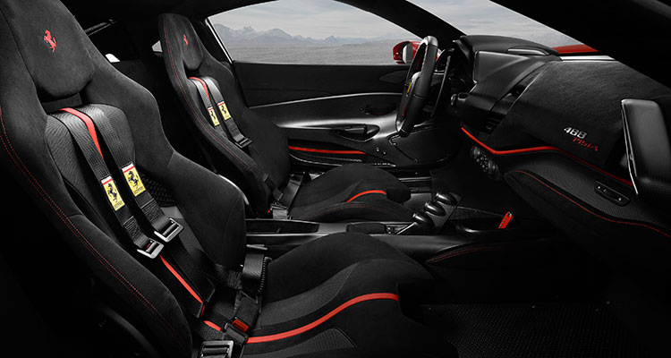 Ferrari 488 Pista Interior