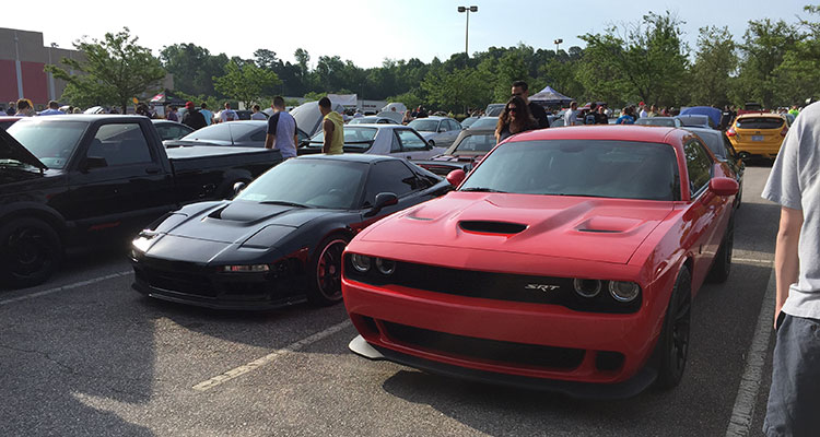 Honda NSX & Dodge Challenger SRT