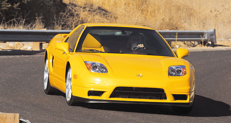 Honda NSX drive