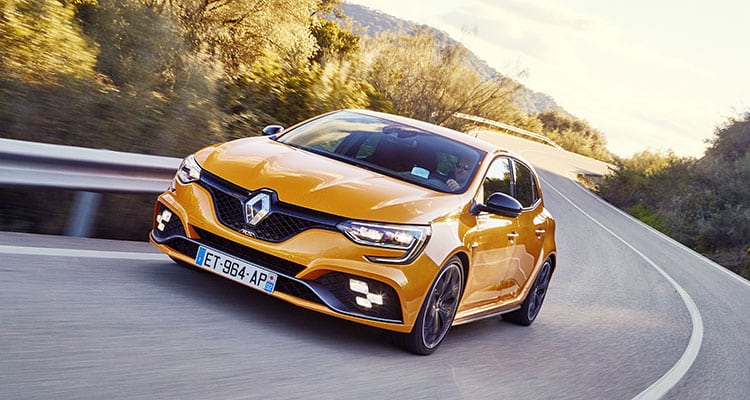 Renault Mégane R.S action