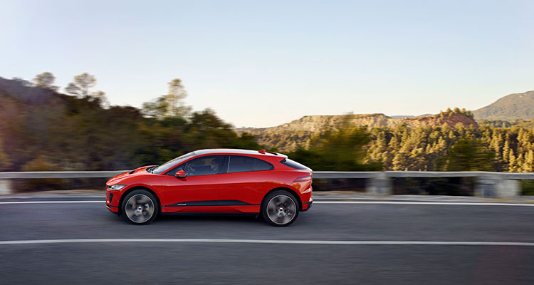 Jaguar I-Pace side