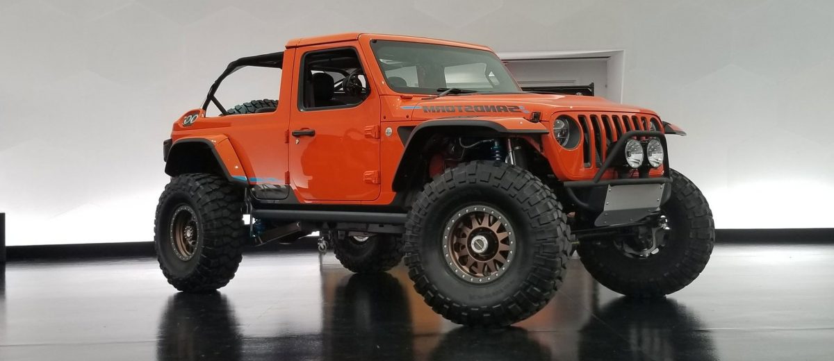 Jeep sandstorm concept wrangler FEATURE