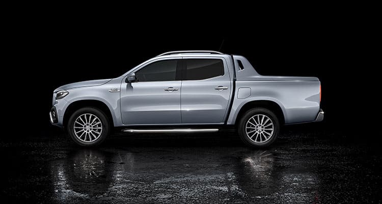 Mercedes X-Class Pick Up Side View