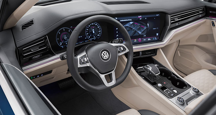 New Touareg interior