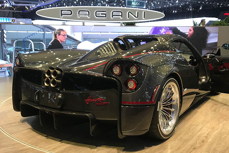 Pagani Huayra Roadster rear