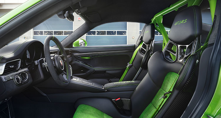 Porsche 911 GT3 RS interior