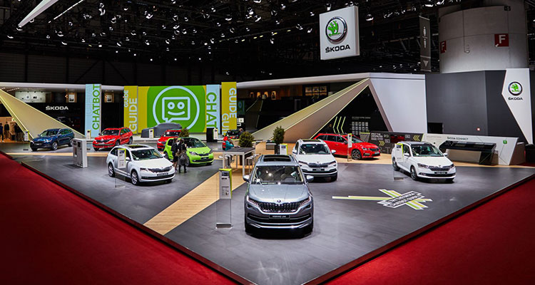 Skoda Booth Geneva