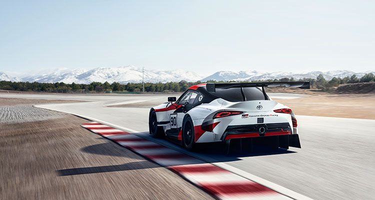 Toyota Supra Racing Concept rear