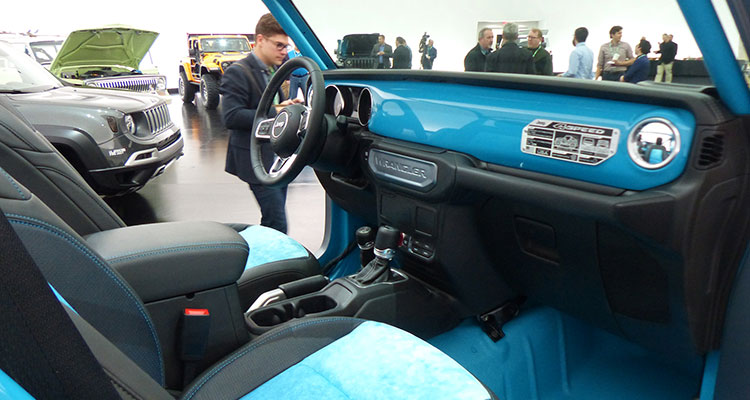 jeep wrangler 4speed concept interior