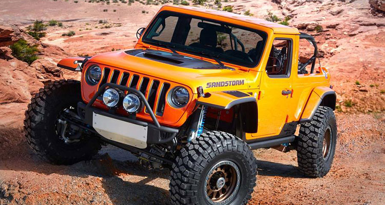 jeep wrangler-baja racer sandstorm concept FRONT