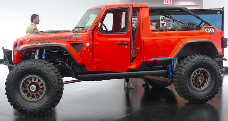 jeep wrangler-baja racer sandstorm concept SIDE