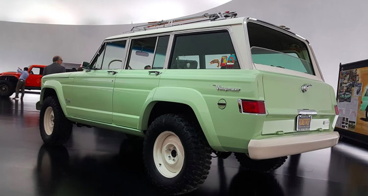 jeep wrangler wagoneer concept rear