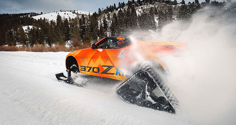 nissan 370zki snowmobile