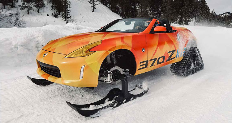 nissan 370zki snowmobile