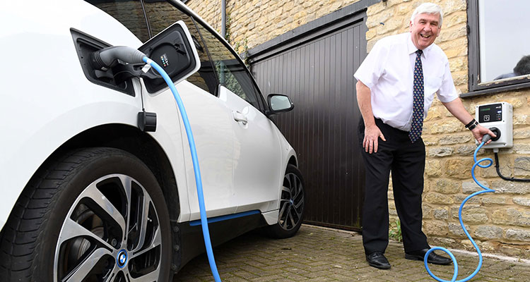 BMW i3 Charging