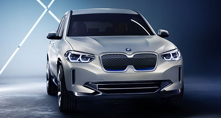 BMW iX3 front