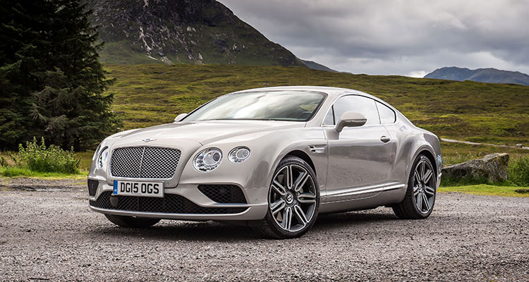 Bentley Continental GT front side