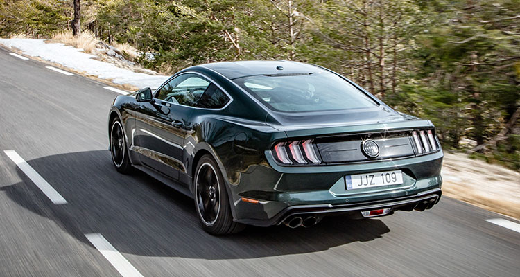 Ford Mustang bullit rear