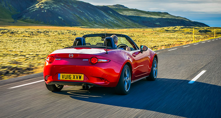 Maxda MX-5 Convertible rear