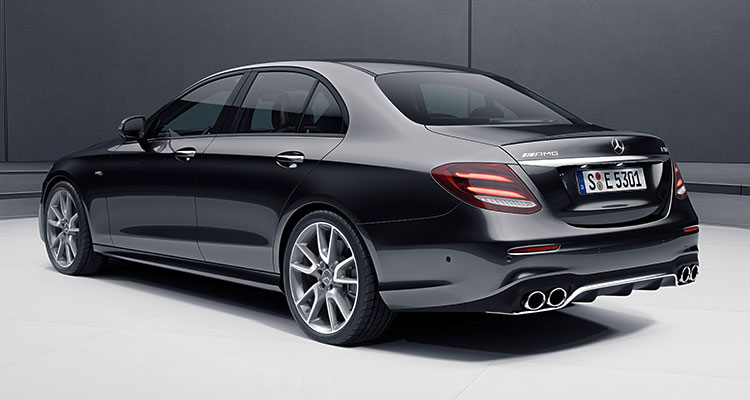 Mercedes AMG E 53 4Matic+ Saloon Rear 1