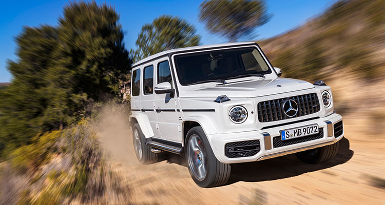 Mercedes G63 front