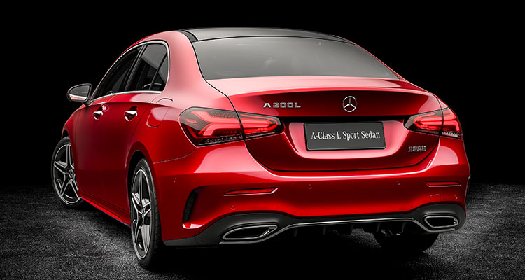 Mercedes A-Class Saloon Rear