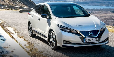 Nissan Leaf 2018 front 1 feature