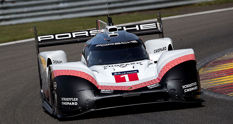 Porsche 919 Evo Hybrid front track