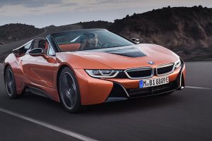 BMW i8 Convertible front side 3 FEATURE