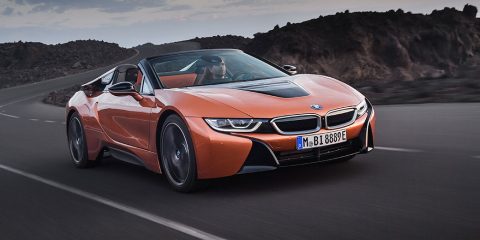 BMW i8 Convertible front side 3 FEATURE