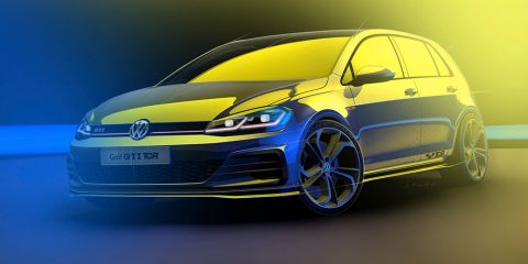 Golf GTI TCR front side feature