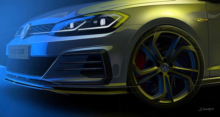 Golf GTI TCR front wheels