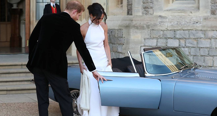 Jaguar E-Type Concept Zero harry and meghan