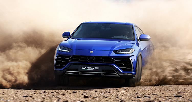 Lamborghini Urus front side 2