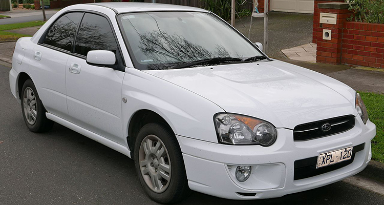 Subaru Impreza front side 2