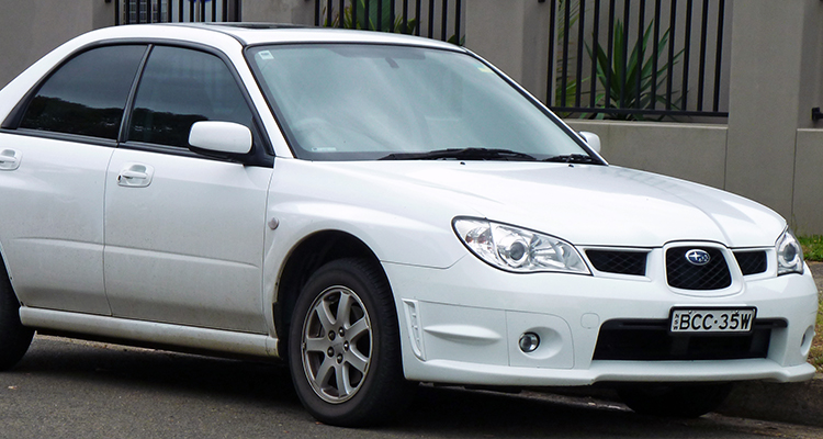 Subaru Impreza front side 3