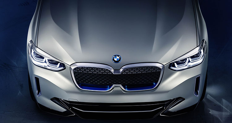 THE BMW CONCEPT iX3 front