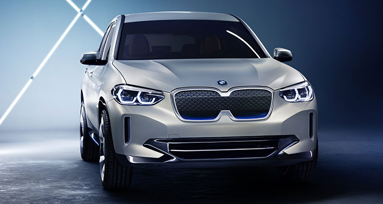 THE BMW CONCEPT iX3 front 2