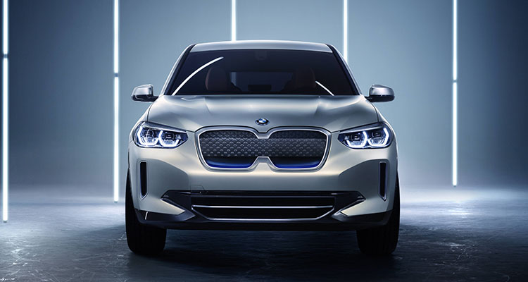 THE BMW CONCEPT iX3 front 1