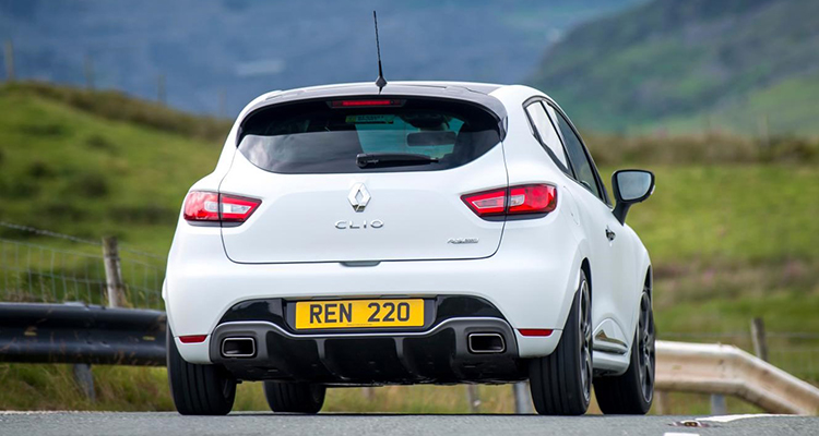 exhaust tips clio rs 6