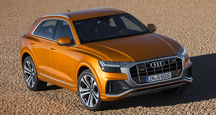 Audi Q8 front side 2