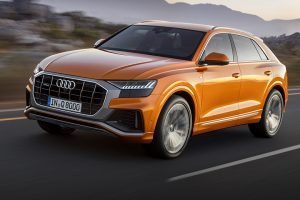 Audi Q8 front side feature