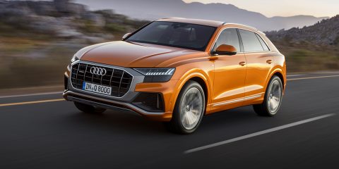 Audi Q8 front side feature