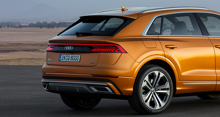 Audi Q8 rear side 1