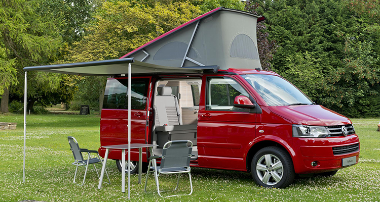 Volkswagen California Camping Motor-Vision Best Car for a Festival