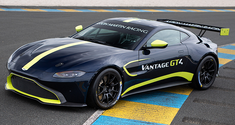 Vantage GT4 front side 1